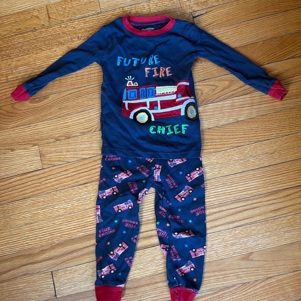 Future Fire Chief pajamas